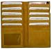 Credit Card and Checkbook Holder Without Snap style - 1529cf