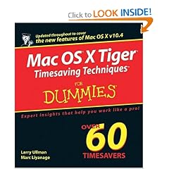 Mac OS X Tiger Timesaving Techniques For Dummies
