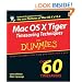 Mac OS X Tiger Timesaving Techniques For Dummies
