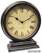 Infinity Instruments The Dais - Distressed Round Table Clock