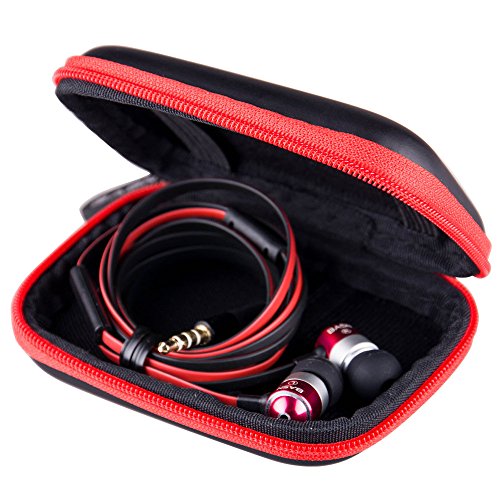 Basn 3.5mm Stereo Earbud Super Bass Noise Isolating In-ear Metal Earphone, Headphone with Microphone, Flat Cable Tangle Free Headset, Remote Control, 4 Sets of Eartips for Apple Iphone6, 5s, 5, 5c, 4s, 4, Android, Samsung Galaxy, S5, S4, S3, Note3, Note2, Ipad, Ipod, Tv, Pc, Computer, Other Cellphone