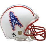 Riddell Tennessee Titans / Houston Oilers Mini Replica Throwback Helmet