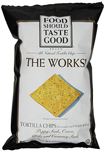 Food Should Taste Good, Tortilla Chips, The Works, 5.5 oz