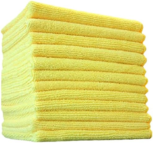 Udderly Clean Premium Microfiber Towels, 12" L x 12" W, Yellow