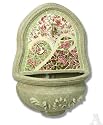 Rose Mosaic Tile Garden Yard Patio Water Fountain