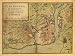 1805 BEAUTIFUL MAP SANTO DOMINGO DOMINICAN REPUBLIC