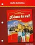 ?Cómo te va? Intro Nivel rojo, Glencoe Middle School Spanish, Audio Activities