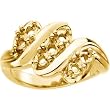 14K Yellow Gold Mother's Ring - 7 Gemstone -- YOU CHOOSE THE COLORS!