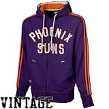 NBA adidas Phoenix Suns Purple Springfield Vintage Full Zip Hoodie Sweatshirt (X-Large)
