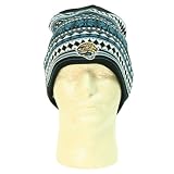 Jacksonville Jaguars "Snowflake" Winter Knit Hat - Black