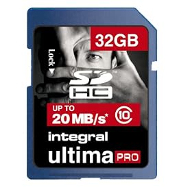 Integral SDHC Class 10 Memory Card 32GB