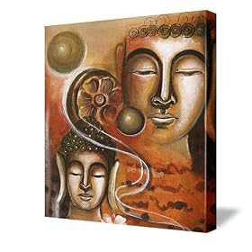 Buddha Wall Decor - Abstract Buddha Art Wall Canvas