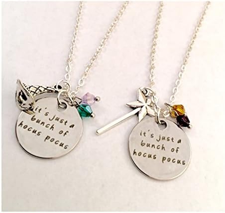 LAJewelry Set of 2 It's just a bunch of hocus pocus necklaces from USA