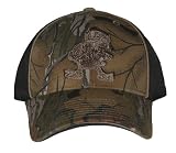 Cleveland Browns NFL Team Apparel Camo & Black Throwback Logo Fitted Hat (L/XL)