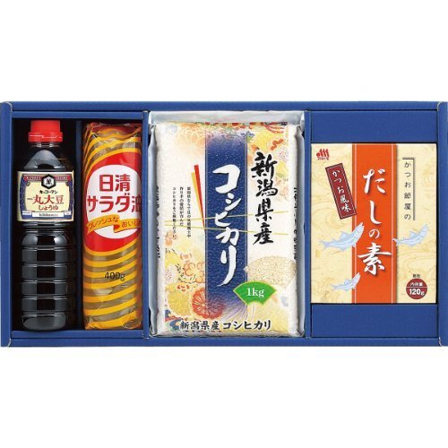 新潟県産コシヒカリ・調味料セット