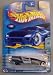 Hot Wheels 2003 Roll Patrol Syd Mead's Sentinel 400 3/10 #147 BLUE Police Limo