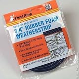 Tools & Hardware : Thermwell #R734H 3/4x7/16 Black SpongeTape