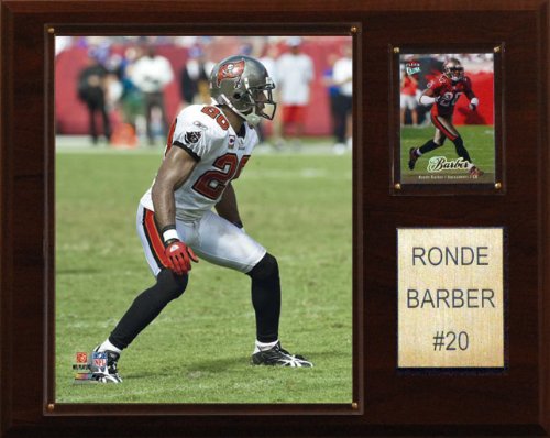 NFL Ronde Barber Tampa Bay Buccaneers Player Plaque