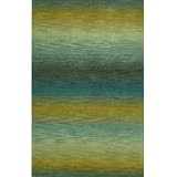 Liora Manne Ombre Rug Collection - Stripes Ocean, Size: 9' X 12' Rectangular