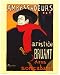 Ambassadeurs Aristide Bruant - Art Poster - 22 x 29 Style A