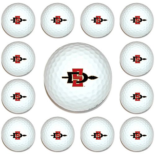 San Diego State Aztecs Dozen Pack Of Golf Balls From Team Golf