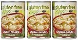 Gluten Free Cafe Gluten-Free Chicken Noodle Soup, 15 oz, 3 ct (Quantity of 4)