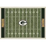 NFL Homefield Green Bay Packers Football Rug Size: 10'9