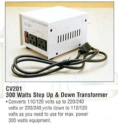 300 Watts Step Up & Down Transformer