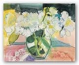 White Bouquet on Pink Table by Maret Hensick 20