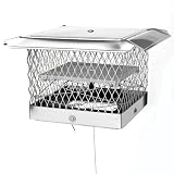 Buy LOCK-TOP 09505 8 in. x 17 in. Lock-Top II Chimney Cap-Damper by LOCK-TOP