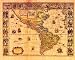 Old World Map Vintage Style Photo Wall Decor Picture Art Print