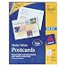 Avery Postcards for Inkjet Printers, Matte, 5.5 x 4.25 Inches, White, Box of 200 (08387)