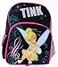 Sporting Goods : Tinkerbell Black and Pink Bookbag