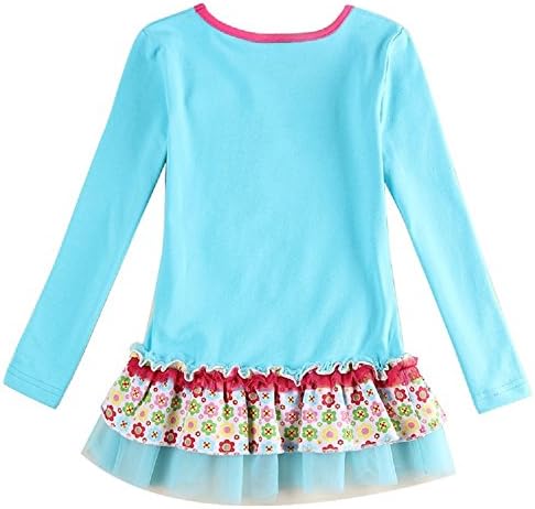 Tingyao 2015 Summer New Cotton Peppa Pig Long Sleeve Girls T-shirt,Red,2-6year (5y)