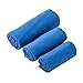 HaloMagic Microfiber Towel, Drying Fast Towels for Travel, Sports, Camping, Golf, Yoga, Beach and Bath, Highly Absorbent with Mesh Carry Bag
