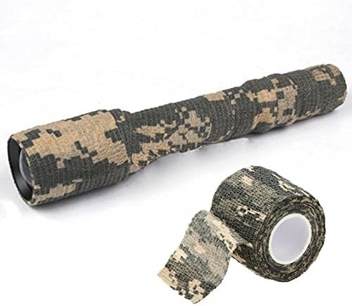 Camouflage Accessories Army Protective Camo Outdoor Hunting Shooting Cycling Tool Multi-functional Camouflage Stealth Tape Waterproof Wrap Durable new arrival 5cmx4.5m