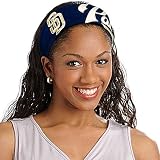 MLB San Diego Padres Ladies Navy Blue FanBand Jersey Headband