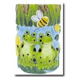 Froggy Friends Ceramic Tumbler