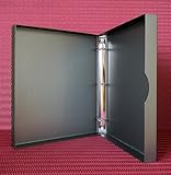 SOS Aluminum Clamshell Three Ring Binder 11 x 14 x 1 Color