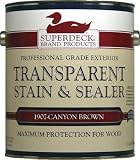 Duckback Products DP-1907-4 Superdeck Exterior Transparent Voc Wood Stain Gallon (Pack of 4)