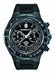 Versace Men's 26CCS9D009 S009 DV One Automatic Chrono Tachymeter Black Rubber Date Watch from Versace