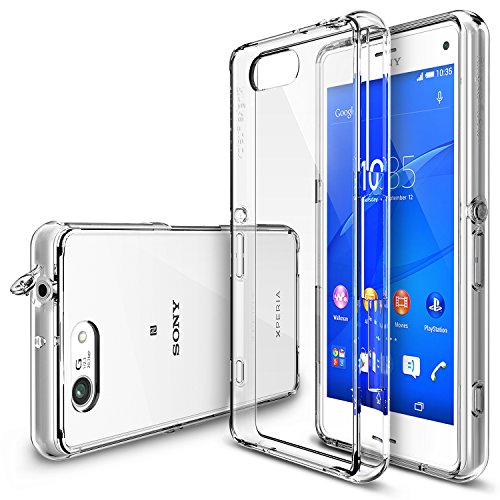 Xperia Z3 Compact Case - Ringke FUSION Case [Free HD Film/Dust&Drop Protection][CLEAR] Shock Absorption Bumper Premium Hard Case for Sony Xperia Z3 Compact (Not for Z3+ / Z3 / Z3 Dual / Z3v / Z3 Tablet)