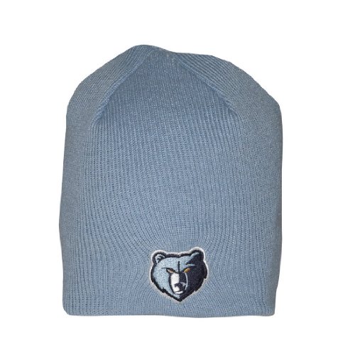 Adult NBA Memphis Grizzlies Warm Ski & Skate Beanie / Winter Hat - One Size Fits All - Sky Blue