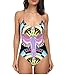 GoLoveY Women's Fashion One-Piece Swimsuit Bandage Swimwear