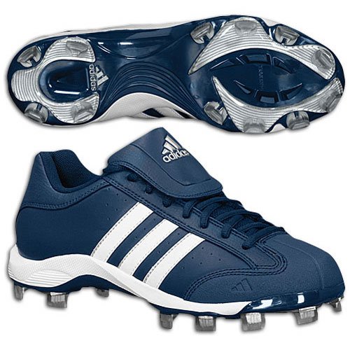 Addidas Fastpitch Ii Tpu Womens - Softball 7.5 M Navy / White / Metallic Silver