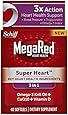 Megared Heart Omega 3 Krill Oil Plus COQ10 and Vitamin D, 40 count