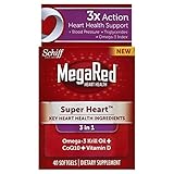 UPC 020525930507 product image for Megared Super Heart Omega 3 Krill Oil plus COQ10 & Vitamin D, 40 count | upcitemdb.com