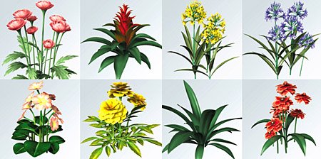 Blumen & Pflanzen VA 3D Außenvisualisierung, 3D Modelle, 3D Objekte, kompatibel zu: 3ds max, Adobe Acrobat 3D, ArCon Eleco, Toolkit, Animatek World Builder, Artlantis R & Studio, Autodesk Studio Tools, Autodesk Viz, Bryce 1-5, Bryce 6, Carrara ab V3, Cinema4D (ab V7), Cinema4D (ab V8), Deep Exploration, Deep Paint 3D, Electric Image, form.Z, HyperShot (Bunkspeed), Keyshot LightWave3D (V6-V9), Maxwell Render, Maya, Microspot Interiors, MicroStation V8 XM, modo (Luxology), NGrain Producer, Photoshop CS3 Extended, Piranesi Poser 4 - 7, Pytha V19, Rhino, Sketchup, Sketchup + VRay, SOFTIMAGE|XSI, solidThinking, Strata CX, Vectorworks 12 und höher, VA Software, Vue 4 und höher, World Construction Set, Visual Nature Studio, VA HausDesigner, Virtual Architecture