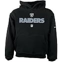 Oakland Raiders Reebok NFL Lockup Hooded Sweatshirt - Big Kids