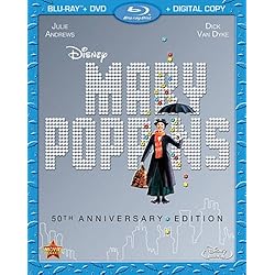 Mary Poppins: 50th Anniversary Edition (Blu-ray + DVD + Digital Copy)